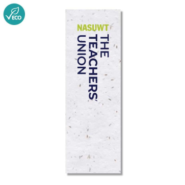 Seed Paper Bookmark
