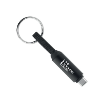 60W Charging and Data Cable with Keyring
