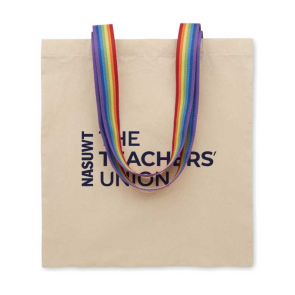 Shopping Bag with Rainbow Handles 6.3L